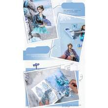 have a good day 1 Book 20 Sheets Winter Character And Snow Scene Theme PET And Washi Sticker Book Personalized Junk Journal Aesthetics Scrapbooking DIY Collage Card Material Handmade Hand Account Office & School Supplies - Multicolor - View 5