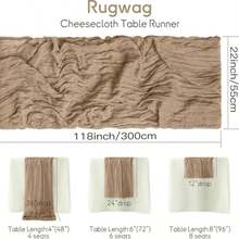10pcs/Set Coffee Color Burlap Table Runners, Boho Rustic Style Table Flags, Suitable For Weddings, Baby Showers And Holiday Decorations