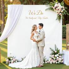 6.6 pies Cubierta de arco cuadrado elástica ajustada para arco de boda, decoración para boda, cumpleaños, baby shower, ceremonia