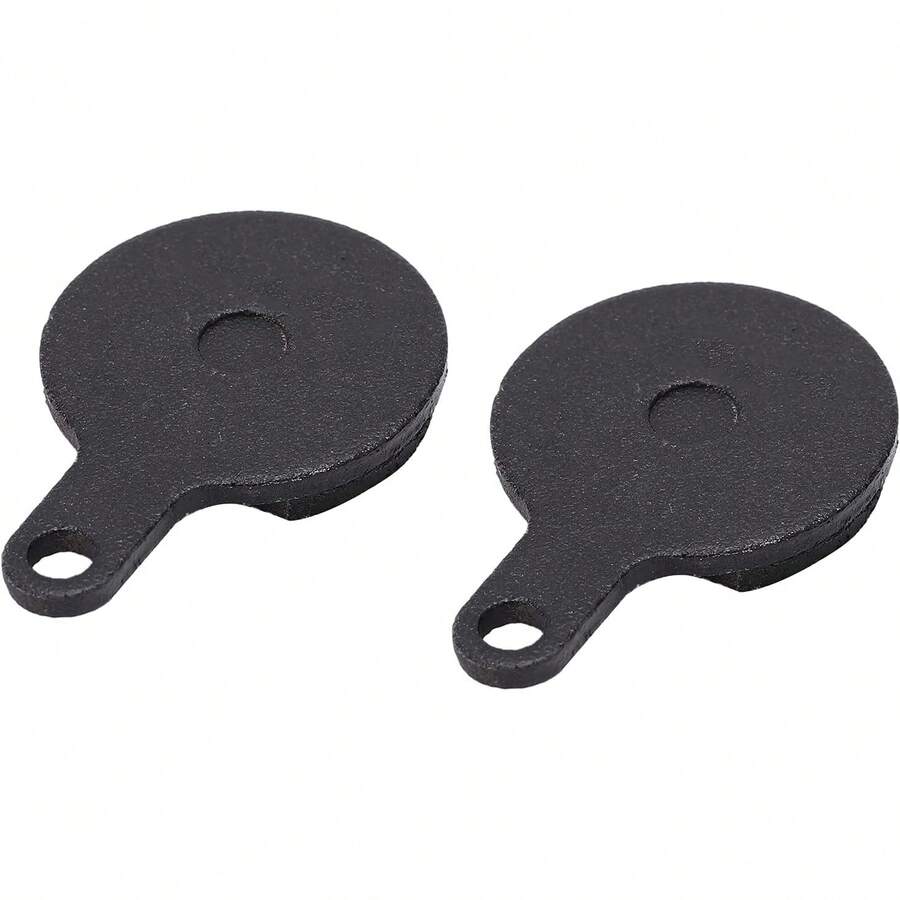 2pcs Pastillas de Freno de Disco de Bicicleta Pastillas de Freno de Bicicleta de Montaa Redondas de Resina Y Semi Metlicas - 1 - Ver 1