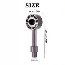 1pc Pet Hair Grooming Tool Accessory, Deshedding Brush, Pet Hair Brush, Compatible With V7 V8 V10 V11 V15 Series Vacuums - Grey - View 6