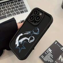 17, 16, 15, 14, 13, 12, 11 Plus Pro Max Phone Case, Celestial Starry Sky Theme, With Meteor.Indulge In The Allure Of The Night Sky And The Wonders Of Cosmic Phenomena.It's An Ideal Gift For Inspiring Ideas.Drop-Resistant,Gifts - màu đen - Xem 7