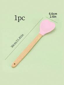 1 spatule personalizate în formă de inimă, spatule personalizate pentru unt, spatule personalizate din silicon, lopeți personalizate din silicon, spatule personalizate pentru copt, seturi de ustensile de copt rezistente la temperaturi ridicate, spatule pentru gem în formă de inimă, cadouri pentru mame, cadouri pentru pasionații de copt.