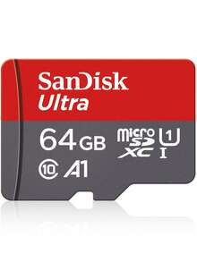 SanDisk Ultra Micro SD Card 32GB 64GB 128GB 256GB A1 U3 MicroSD Card TF Memory Card, Up To 120MB/S Read Speed - Red - View 12