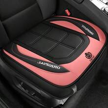 1pc Front Seat Cushion, Easy To Install & Clean, Odorless, Suitable For Most Vehicles, Single Seat Pad, Durable Foam Material, Easy To Clean, Applicable For Rideshare Drivers & Car Owners - Multicolor - View 4