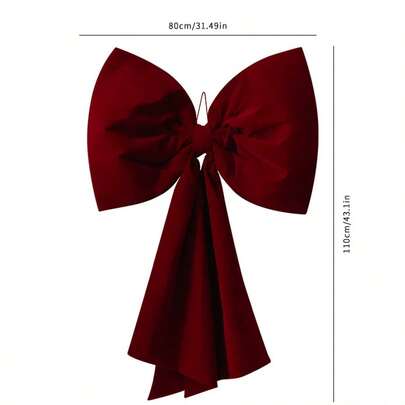 Nœuds décoratifs en ruban de satin faits main pour la décoration de voiture, la décoration de voiture des mariés, les mariages, les fêtes, les anniversaires et l'emballage cadeau.