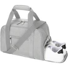 Gray 14" Foldable Mini Duffel Gym Bag - Travel & Sport Essential For Women & Men, Spirit Airlines Underseat Carry On Bag - 灰色 - 查看 8