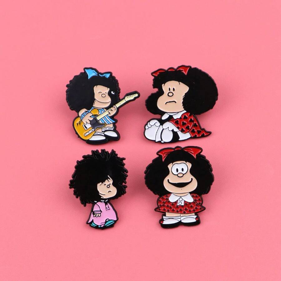 Lapel Enamel Pins And Brooches Badge Pins For Backpacks Bags Backpack Cool Decoration Friend For Gifts - Multicolor - View 1