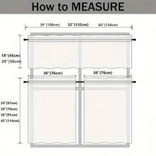 1 PC Đồng Màu Giả Tơ Thanh Túi Ngắn Rèm Cửa Sổ, Cà Phê - Vàng - Xem 8
