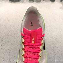 Nike Zapatillas de running ligeras y transpirables PEGASUS40 para niños mayores - Blanco/Rosa - Ver 7