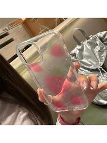 Transparent TPU Cases With Glitter And Strawberry Pattern - 彩色 - 查看 4