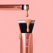 , Face Base Set, Kit de 4 Brochas de Maquillaje, Compatibles con Cremas, Líquidos y Polvos, Veganas(Kit de base facial, juego de 4 piezas) - Multicolor - Ver 7