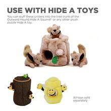 Outward Hound Nina Ottosson Plush Replacement Chipmunk Toys For Snuffle N' Treat Dog Ball Puzzle - 3 Pack - Nhiều màu - Xem 5