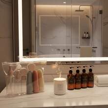 11pcs Travel Set 80ML Portable Refillable Bottle Travel Set Toiletries Bath And Wash Separate Bottle Skin Care Products Subpackage Container, Travel Necessities, Cosmetics Storage Bottle, Mini Capsule Shape, Travel Container, Magnetic Suction Fitting, Portable Subpackage Container, Reusable, Suitable For Travel, Outdoor Camping, Business Outing, School And Other Scenarios, Suitable For Lotion, Face Cream, Moisturizing Cream, Shampoo, Shower Gel, Hair Conditioner And Other Gifts For Mothers, Girlfriends, Girls - Nhiều màu - Xem 5