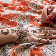 Temporary Henna Tattoo Paste Natural For Skin Creative Intricate Body Art For Festivals & Special Occasions Brown Color Tattoo Cone Cream - Brown - View 3