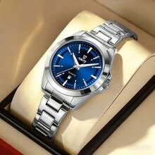 NARY Women's Casual And Elegant Quartz Watch Features A Stylish Dial With Date And Week Displays, A Waterproof Stainless Steel Strap, Suitable For Daily Life, Parties, Gatherings And Other Occasions - one-size - View 10