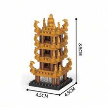Louvre Museum Building Model Kit: 3377 Pieces, ABS Material, High Difficulty, Suitable For Ages 6+ - A Classic French Architecture Puzzle The Best Gift For Birthday And Home Decoration
