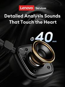 Lenovo 联想HD100迷你无线音箱，高品质音效，强劲低音，蓝牙6.0，环绕立体声，超长续航，支持TWS配对，便携易用，适合户外运动，兼容智能手机、笔记本电脑，是馈赠佳品。 - 深灰色 - 查看 2