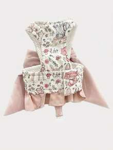 Fashionable Bowknot Half-Vest Pet Harness Leash - 3-In-1 Outdoor Use For Dogs & Cats, Breathable Mesh Pet Clothing, Pink/Blue, Multi-Functional For Small & Medium Dogs (Bichon, Shih Tzu, Teddy, Poodle) & Cats - Multicolor - View 19