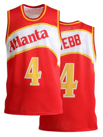 Atonmore Men's Basketball Jersey 4 Red Embroidered And Sewn Basketball Shirt, Sleeveless Vest Casual Sports Shirt