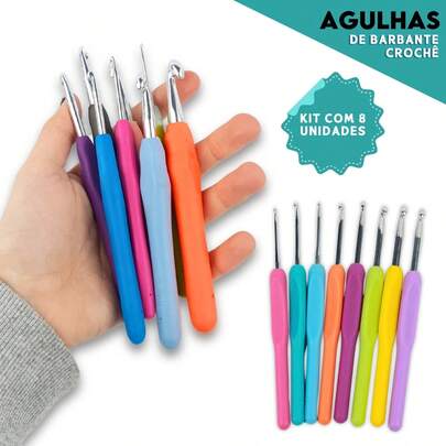 NYBC Kit Agulhas Barbante - Pacote com 8 Unidades