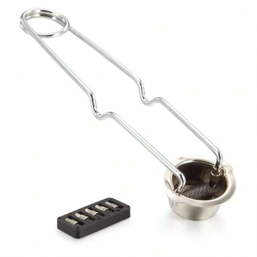 Single Flint Spark Lighter And 5PC Single Flint Renewal - As Pic - View 1