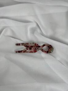 1PC Beautiful Elegant Casual Acetate Hairpin, Retro U-Shaped High-End Feeling, Rice-Meat Dumplings Head Coil Hair Artifact, Simple Hairpin Headdress Hairpin, Suitable For Daily Use