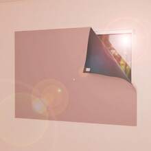 PVC Blackout Panel Curtain, Blocks 100% Of Light, For Living Room, Bedroom, Kitchen, Various Colors - Avellana - Ver 2