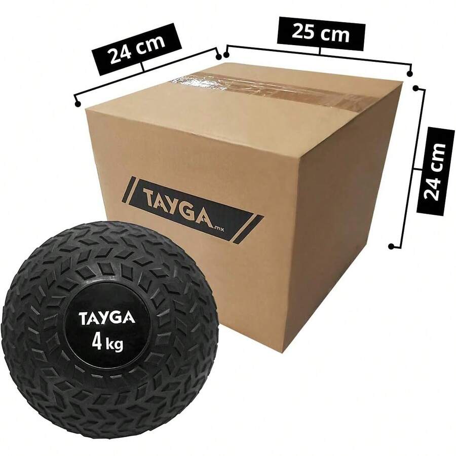 Tayga Slam Ball Pelota Medicinal para Entrenamiento 4 kg - 1 - Ver 1