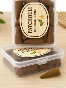 1/2 piezas de conos de incienso de citronela natural premium, elegantemente empaquetados, aromáticos, hechos a mano, adecuados para el dormitorio, purificación del hogar, meditación, eliminación de energía negativa, creación de ambiente, fragancia duradera sin plumas, decoración navideña perfecta