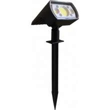 2/4pcs Solar Powered Pathway Lights, 64 LED Cool White, 3 Brightness Modes, Solar Powered Auto On/Off, Suitable For Garden, Park, Patio, Yard, Driveway, Lawn - Black - View 14