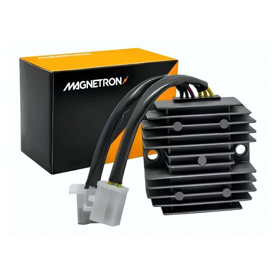 Regulador Retificador de Voltagem Original Magnetron CB 400 e CB450 - Preto - Visão 1