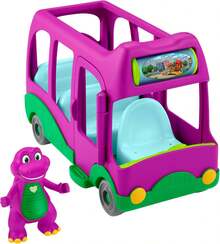 Barney Vehículo de Juguete Autobús de Aventuras para niños de 3 años en adelante - 1 - Ver 8
