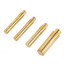 12Blade Regular Short Spiral Drill Bit Hard Alloy Tungsten Steel Drill Bit 5.5/ 5.6/6.35/9mm Sturdy Rifling - Gold - View 10