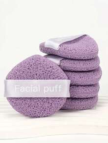 Mască exfoliantă cu 6 bucăți, curățare zilnică, demachiere și scrub spumant cu burete facial; potrivită pentru toate nuanțele de ten bej deschis. ... - Multicolor - Vizualizare 7