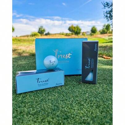 Golf Balls Aurora: Tour-Level Performance, Stand Out, Maximum Distance, Straight Flight, Stopping Power - Crystal Ur...