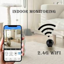 New Mini Camera, Smart 2.4G WiFi Mini Camera, Home Indoor Night Vision Security Video Recorder. - View 4