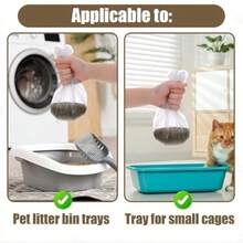 50 PCS Disposable Small Animal Cage Liners Hamster Tray Liner Rabbit Tray Film Liner Clear Plastic Box Liner Guinea Pig Cage Toilet Plastic Film 13.78 * 9.84 Inch