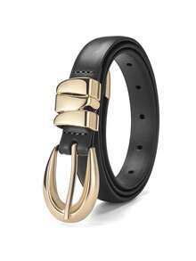 Women's Belt, Pin-Buckle Multi-Layer Alloy Belt Elegant & Fashionable For Women To Wear With Jeans, Casual Pants, Suits And Dresses, Suitable For Valentine's Day, Mother's Day And Halloween.