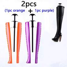 1pc/2pcs/4pcs Adjustable Elastic Boot Shaper, Boot Stretcher, Shoe Holder, Suitable For Mid-Calf & Knee-High Boots, Snow Boots, Leather Boots, Multi-Color Options - Multicolor - View 16