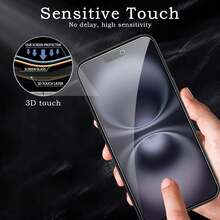 Yezodawee 1片一键式无尘防窥屏保护膜,兼容 16 Pro Max/16 Pro/16 Plus/16/16E/15 Pro Max/14 Pro Max/13 Mini/12/11/Xs Max/X系列,防窥、自动对齐、无气泡、快速简便贴合、全屏覆盖、9H硬度钢化玻璃膜 - 黑色 - 查看 4