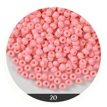 4mm 100pcs Glass Seed Beads Small Craft Beads Small Beads For DIY Bracelet Necklaces Crafting Jewelry Making,Spacer Beads For Charm Bracelets Making, DIY Art Craft Girls Gifts. - 4mm-solid Color Beads - View 20