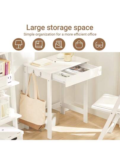 SoBuy FWT43 N, Computer Bureau Workstation Writing Children Teenagers Desk, W60 D40 H77cm view 11