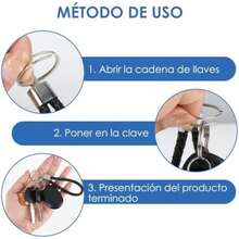 Llaveros de Cuero Trenzado para Coche, llavero cuero coche, Accesorio Elegante y Funcional, Compatible con Todos los Modelos Automóvil, Diseño Original y Duradero Mejora la Organización de Tus Llaves(default) - Multicolor - Ver 4