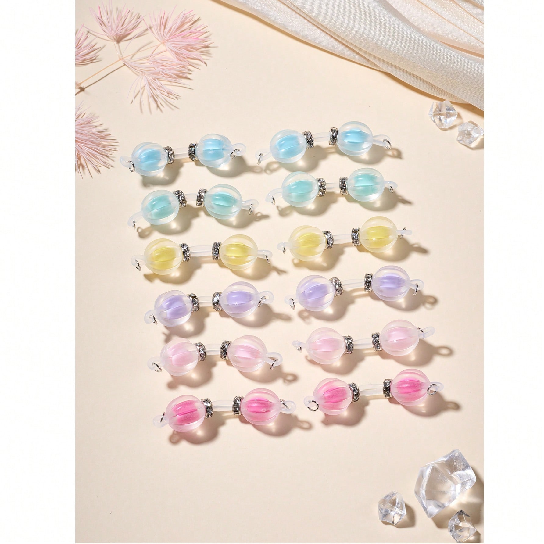 1 Paio di Anelli per Capezzoli Carini Non Forati, Materiale in Silicone, Comodi da Indossare, Regolabili, Adatti per le Donne, Regalo di San
