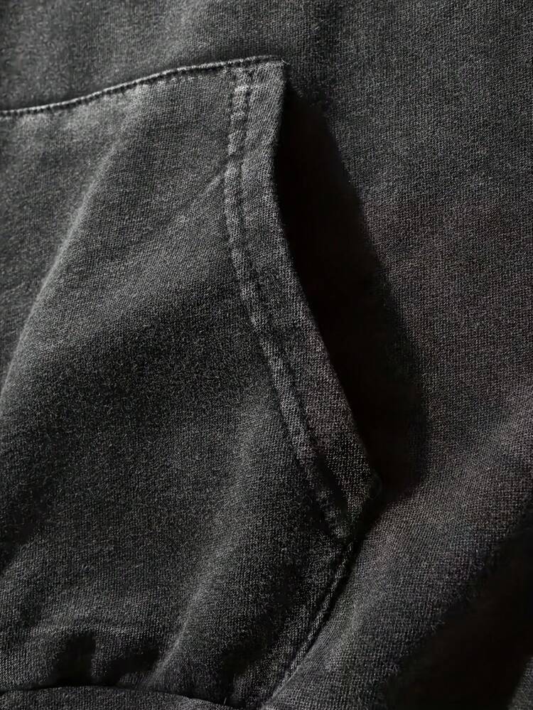 EWH Men Y2K Cyberpunk Edgerunners Tech-Spine Graphic Hoodie, 400gsm Soft Breathable Unisex Hoodies For Streetwear & Cyberpunk Fans Gifts 010-AB - 黑色 - 查看 4