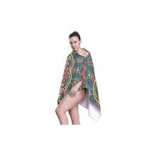 Bohemian Style Shower Towelsu2013Fast Drying Bath Towelu2013Microfiber Towel Large 63x 30.5u2013Oversized Bath Towelsu2013Quick Dry Bath Sheetsu2013Super Absorbent Bath Sheetsu2013Plus Size Towel Wrap - Black - Estilo bohemio 14 - Ver 3