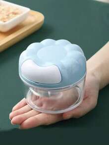 Green Vegetable Cutter, Manual Cutting Machine, Multi-Function Garlic Press, Garlic Grinder, Garlic Crusher, Vegetable Chopper, Creative Fruit Masher, Manual Garlic Press, Kitchen Gadgets, Convenient Solid Color Cooking Tools