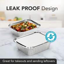 Disposable Cookware - Gümüş - Görünüm 3