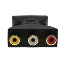 HDTV To 3 RCA Composite AV Adapter, Male To Female Audio Video Converter For TV Monitor, Plug And Play - View 9